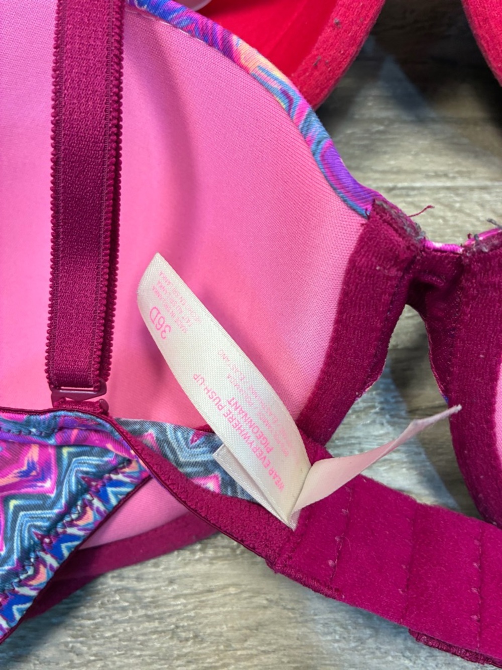 Victoria Secret PINK 2 Wear Everywhere Push Up Bras - Picture 7 of 10